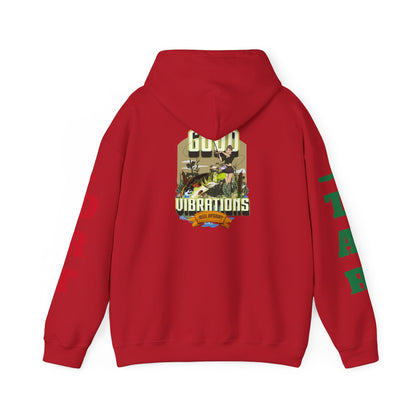 Good Vibrations Fishing Hoodie Port/Star Sleeves