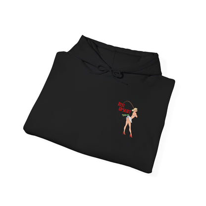 Big Lips Bring The Boys Out Hoodie Port/Star Sleeves