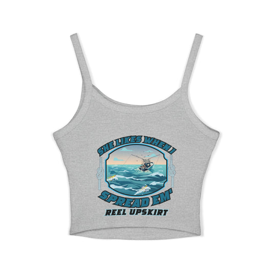 Tank Top - She Like's it When I Spread Em' Design