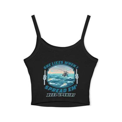 Tank Top - She Like's it When I Spread Em' Design