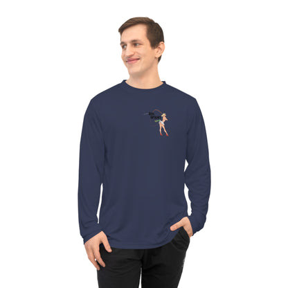 Performance Long Sleeve Shirt Caught Ya Lookin UPF-40 Boating Fishing