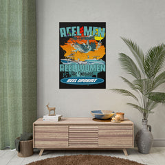 Poster: Reel Men Are Outboards, Reel Women Are Inboards