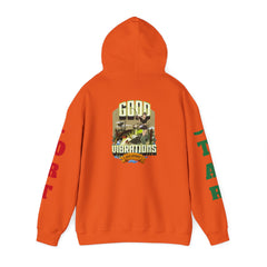 Good Vibrations Fishing Hoodie Port/Star Sleeves