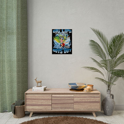 Rolled Posters Big Lips