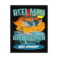Reel Men/Women Rolled Posters