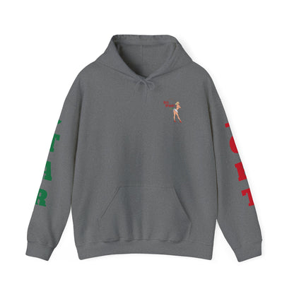 Good Vibrations Fishing Hoodie Port/Star Sleeves
