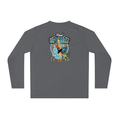 Performance Long Sleeve Shirt Caught Ya Lookin UPF-40 Boating Fishing