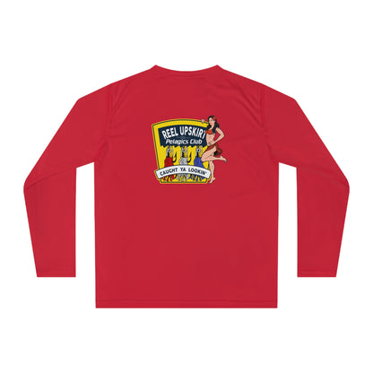 Performance Long Sleeve Shirt Reel Upskirt “Pelagic Club” UPF 40
