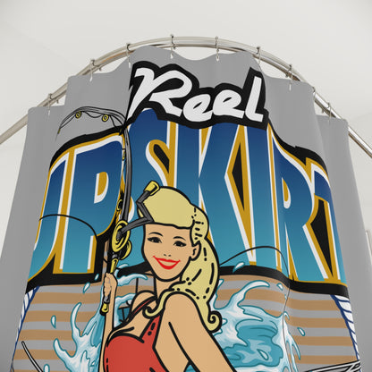 Our Caught You Lookin Shower Curtain is sure to get a laugh